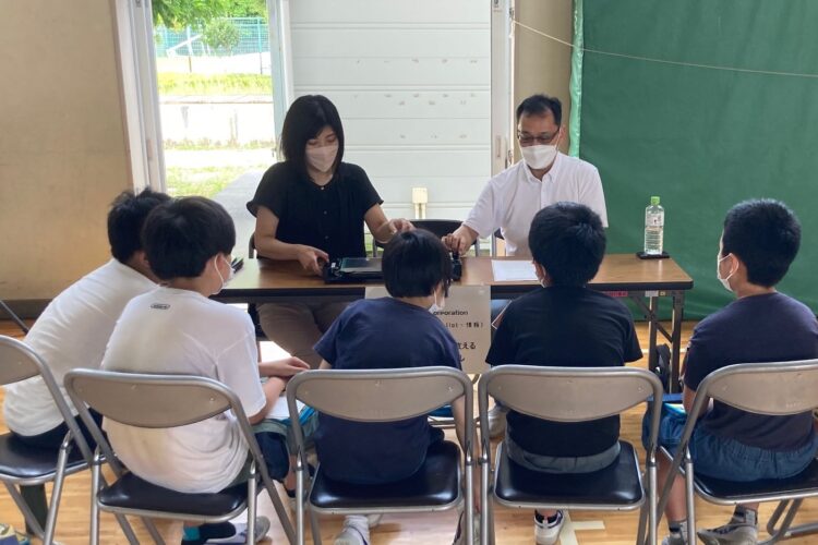 佐鳴台小学校にて職業講話を行いました