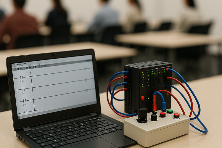 PLC(ラダー)プログラミング技術のセミナー受講💻
